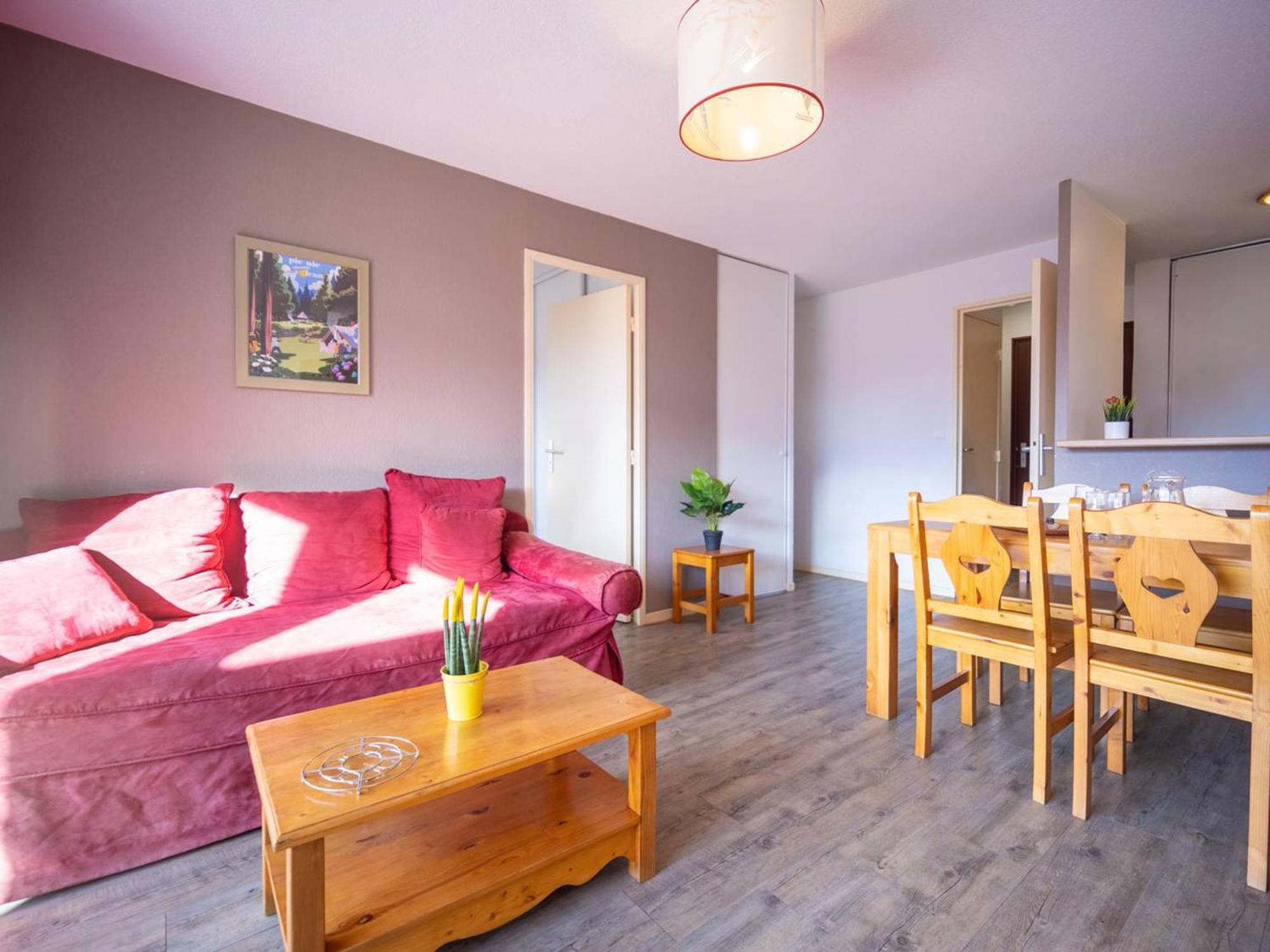 Charmant Appartement A Peyragudes Pour 6 Pers, Navette Aux Pistes, Parking Gratuit - Fr-1-695-2 Germ Buitenkant foto